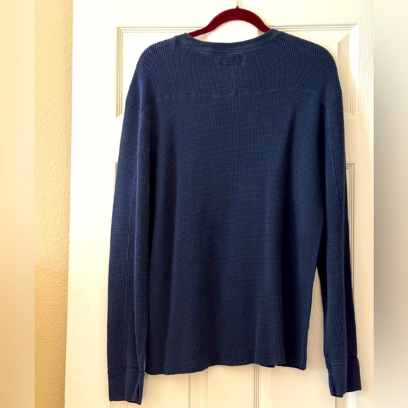 Lucky Brand Waffle Tee with Logo - Picture 3 of 4